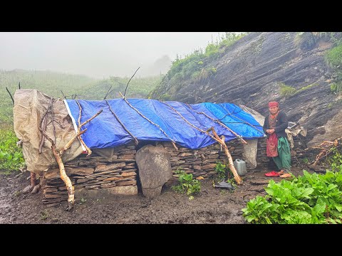 Organic Nepali Mountain Village Life in Nepal Shepherd Life