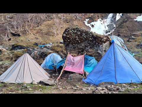 Himalayan Village People Life Nepal Dolpa Himalayan Village