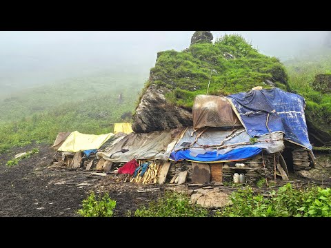 Best Nepali Mountain Villge Life During the Rainy time