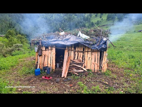 Nepali Mountain Village Life Traditional Culture With