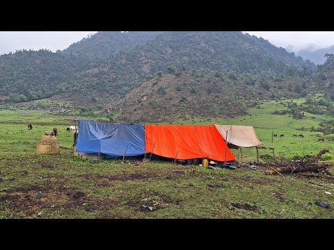 Very Peaceful and Relaxing Nepali Mountain Village