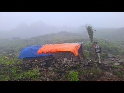 Nepali Mountain Village Life Organic Chicken Curry Recipe