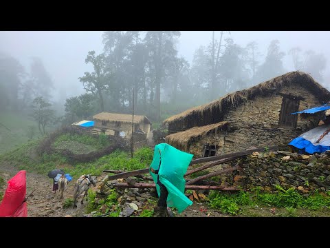 Rural Life in The Nepali Mountains in Nepal How People Live