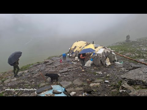 Most Peaceful And Relaxing Natural Mountain Village Life