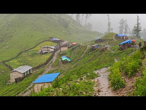 Most Peaceful Relaxing mountain Village Life Life With