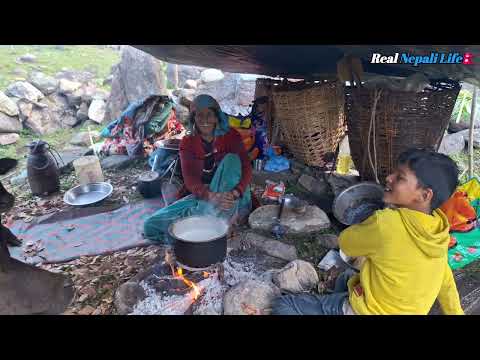 Nepali Mountain Village People Life Nepal Real Nepali Life