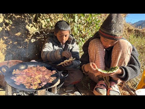 Organic Nepali Village Cooking Long Awaited Dido And