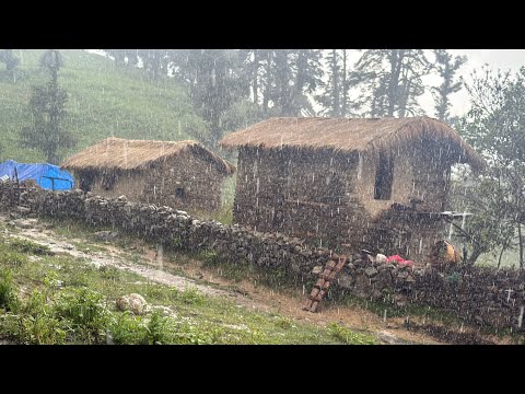 Most Peaceful And Relaxing Nepali Mountain Village