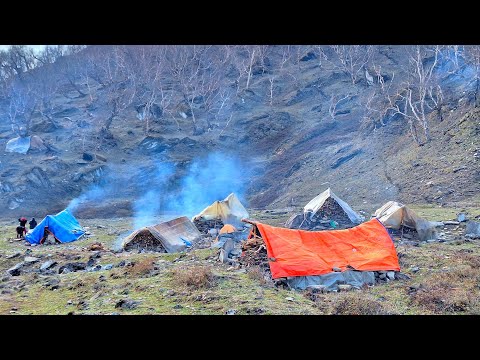 Himalayan Village Life into the Snowfall Nepal Dolpa