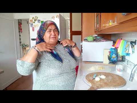 Kaşarlı patatesli börek yaptım cuma selası ve duası