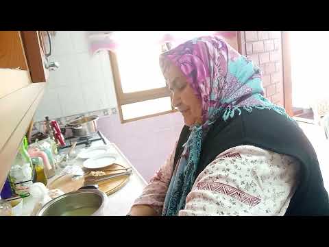 Mahluta yaptım güzel oldu yanında ayran kömeç yaptım