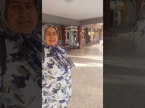 Hastane ziyareti sırasında benim oğlumla birlikte sohbetimiz