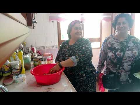 Lahmacun içi hazırladım fırına gönderdim mercimek çorbası