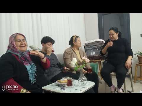 Kizimdayiz gül suyu lokum hediye ettiler bolbol çay içtik
