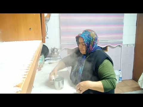 Pişi yaptım çökelekli güzel oldu çay peynir zeytin video