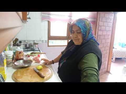 Karnabahar yemeği yaptım bol etli çok güzel oldu videomu