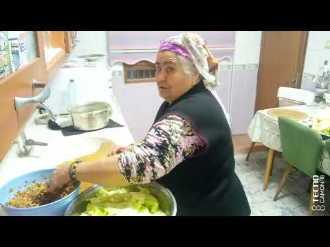 Lahana sarması yaptım beğenirseniz yorum kalk yada abone