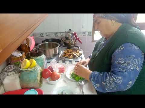 Patlıcan balığı yemeği yaptım arkadaşlar videoyu izlemek