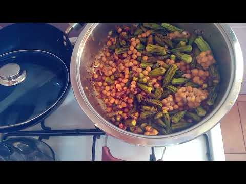 Bamya nohutlu mercimekli bulgur pilavı kadar merak ettim ne