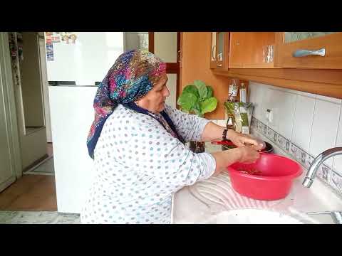 Yaprak sarması yaptım patetesli tavuk basmati pirinç pilavı