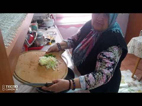 Asma yaprağı sardım güzel oldu videomu beğenirseniz abone