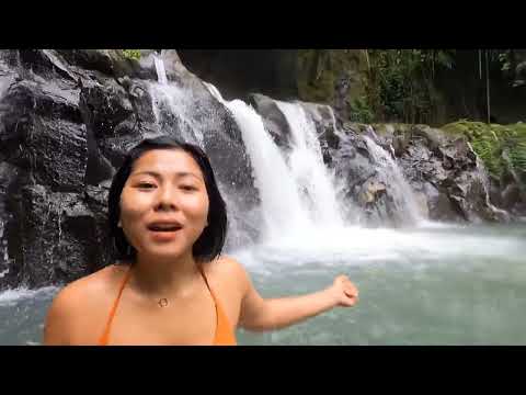 KEREN BANGET AIR TERJUN BERTINGKAT YANG MEMILIKI KOLAM
