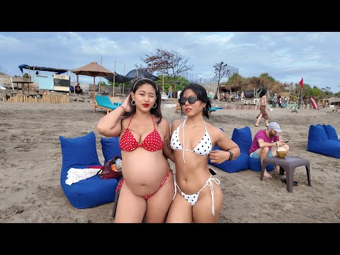 NEMENIN MAMI NYARI SUNSET DI PANTAI BERAWA