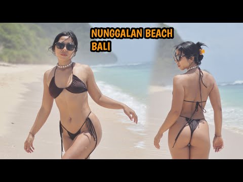 PANTAI INDAH DI BALI BAK SURGA NUNGGALAN BEACH BALI