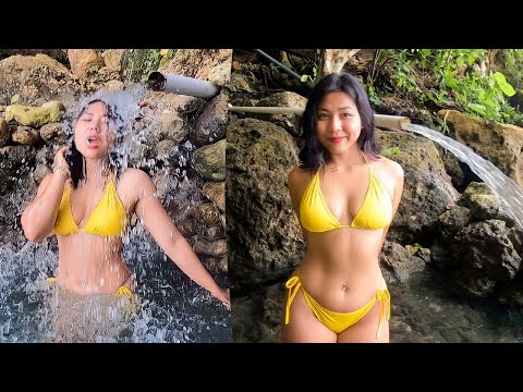 EXPLORE AND BATH IN NATURAL POOL TEMBELING BEACH