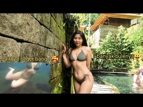 Swimming under water and Explore Tegenungan Waterfall Bali