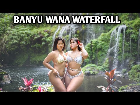 AIR TERJUN MIRIP DUNIA KARTUN BANYU WANA WATERFALL