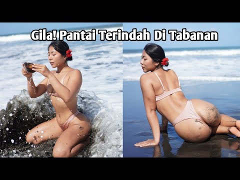 Saking Sepinya Di Pantai ini Aku Sampai Buat Ini Pantai