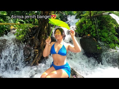 Explore and swimming in the river Tukad Arca