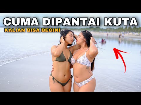 BASAH BASAHAN BARENG MAMI NOVITA DI PANTAI KUTA
