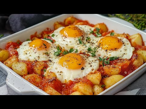 Potatoes with Eggs Taste Better Than Meat Easy Cheap and