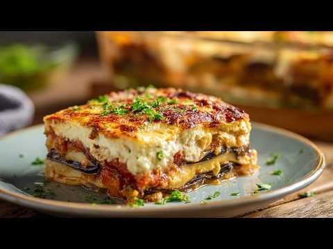 Moussaka di patate senza carne e senza frittura Cena golosa