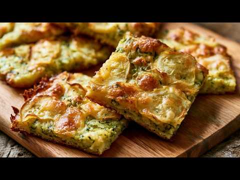 Potatoes and zucchini are better than pizza Very simple and