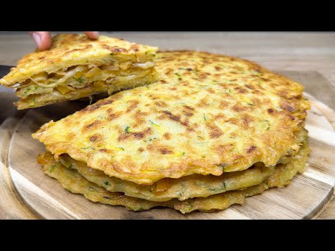 Basta grattugiare le patate e 1 zucchina per preparare