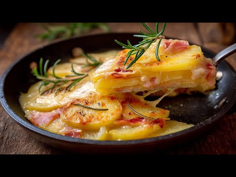 No Oven Potato Parmigiana A Very Easy Cheap and Delicious