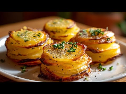 Easy crispy potatoes The best alternative to French fries