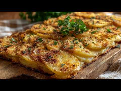 Sottili croccanti e con un cuore cremoso la cena di patate
