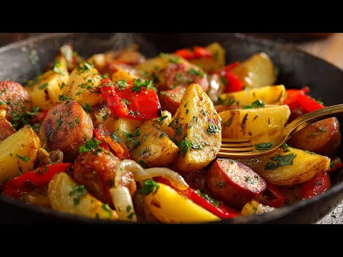 Easy One Pan Dinner I Could Eat These Potatoes Every Single