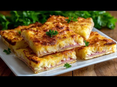 Potatoes and puff pastry Very simple and delicious recipe