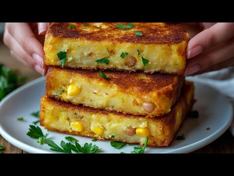 The best way to use boiled potatoes No oven needed Simple