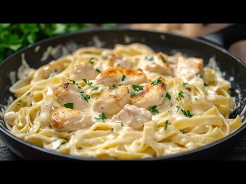 The Most Delicious Chicken Fettuccine Alfredo Recipe Easy