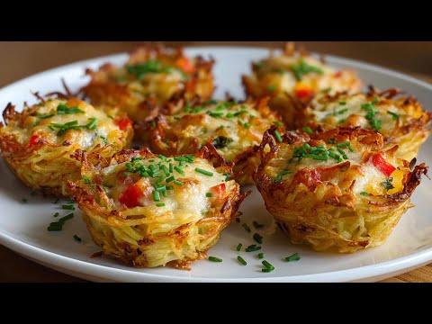 I can t stop eating them Easy and delicious grated potato