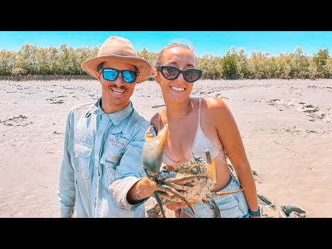 GIRLS CATCH MORE BARRA THAN THE BOYS Cat GRABBED a Massive