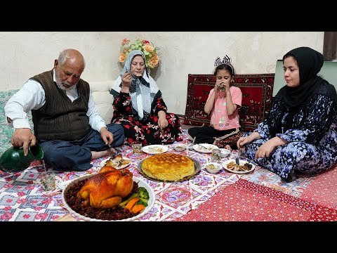 Fall Life in The Mountains Roast Chicken Village Rice