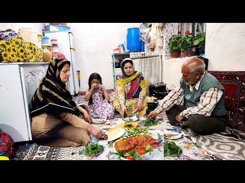 Village Routine Life Minced meat roulade in villagestyle