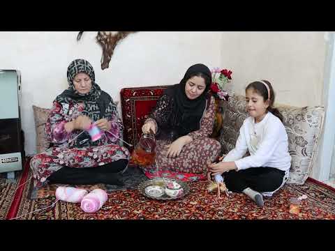 Village Life in Mountains Traditional Chickpea Rice Recipe